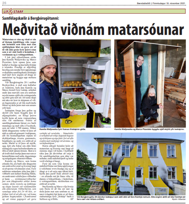 Freedge in the news